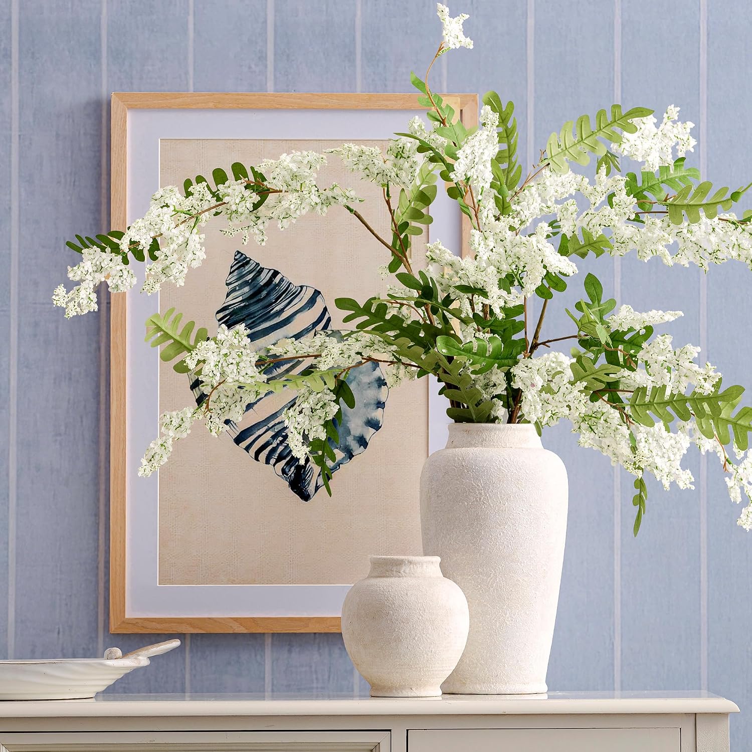 Ceramic Large Vase / 12"- W