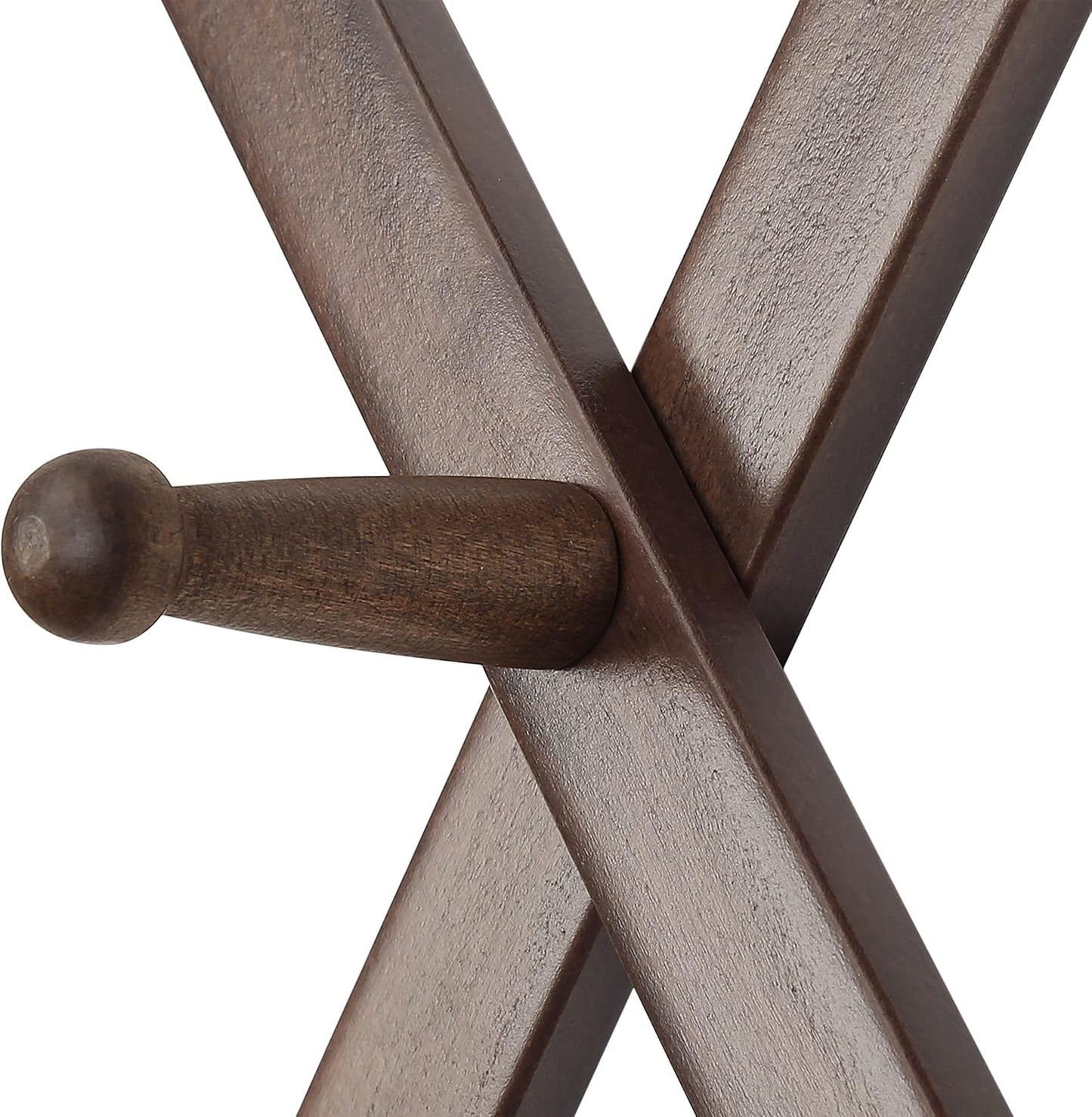 SKOLOO Hat Rack for Wall with 14 Hooks, Pack of 2, Solid Wooden, Modern, Expandable Coat Rack Wall Mount for Coats