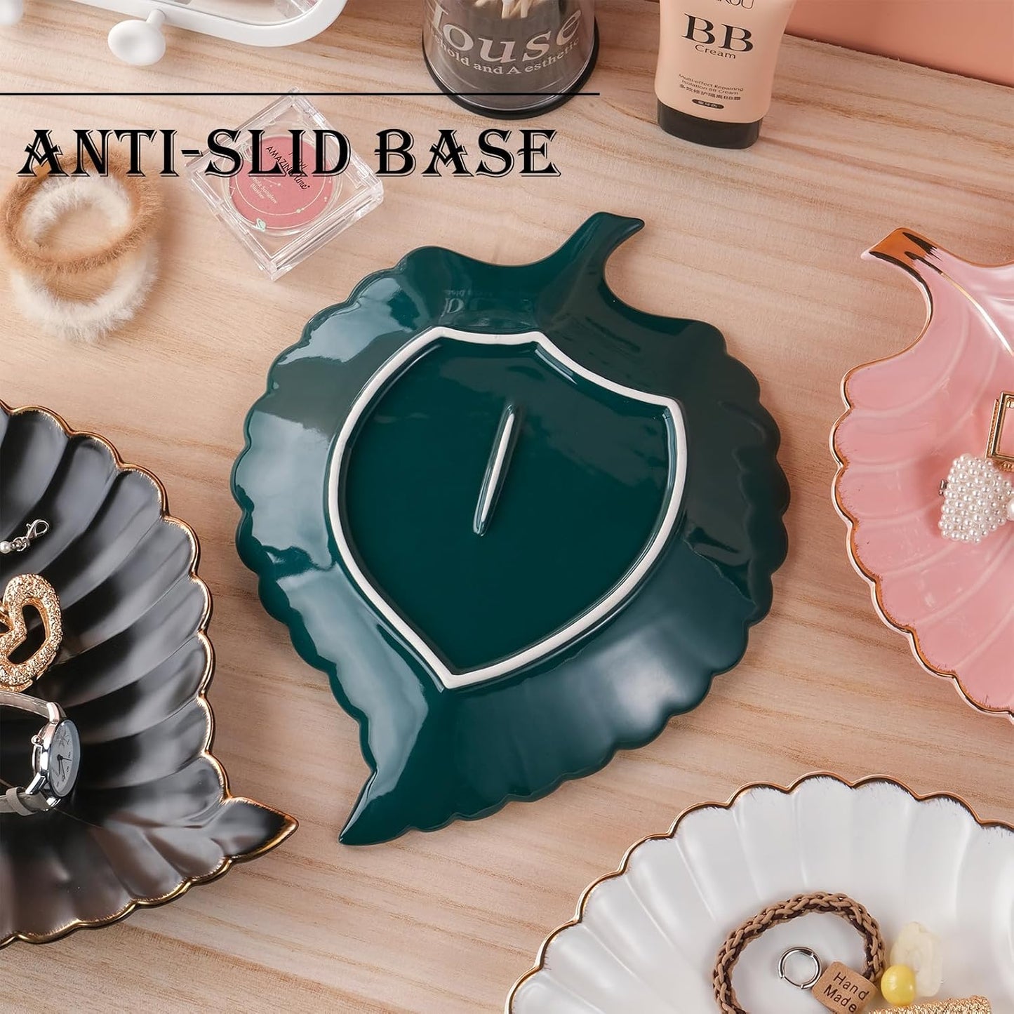 Ceramic Bowl Decorative / Green