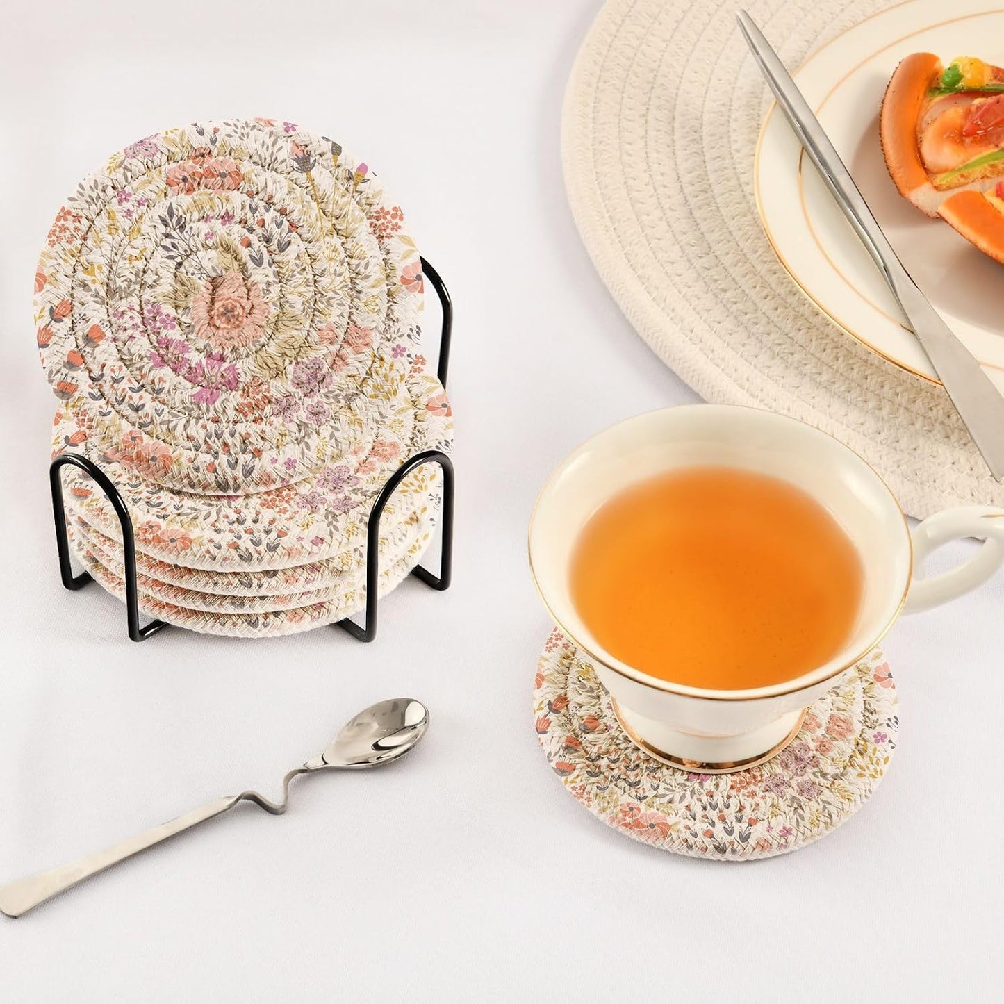 Holder for Wooden Table Living Room Decor