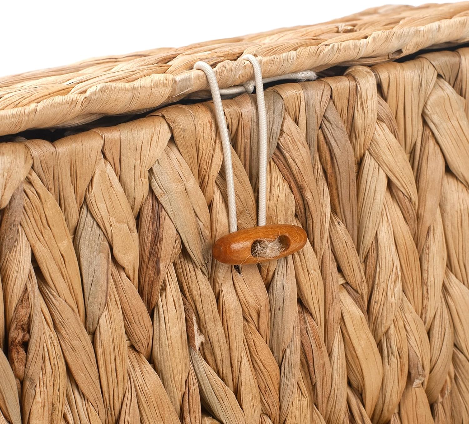 Wicker Bathroom Basket / 13.2 x 5.1 x 4.5
