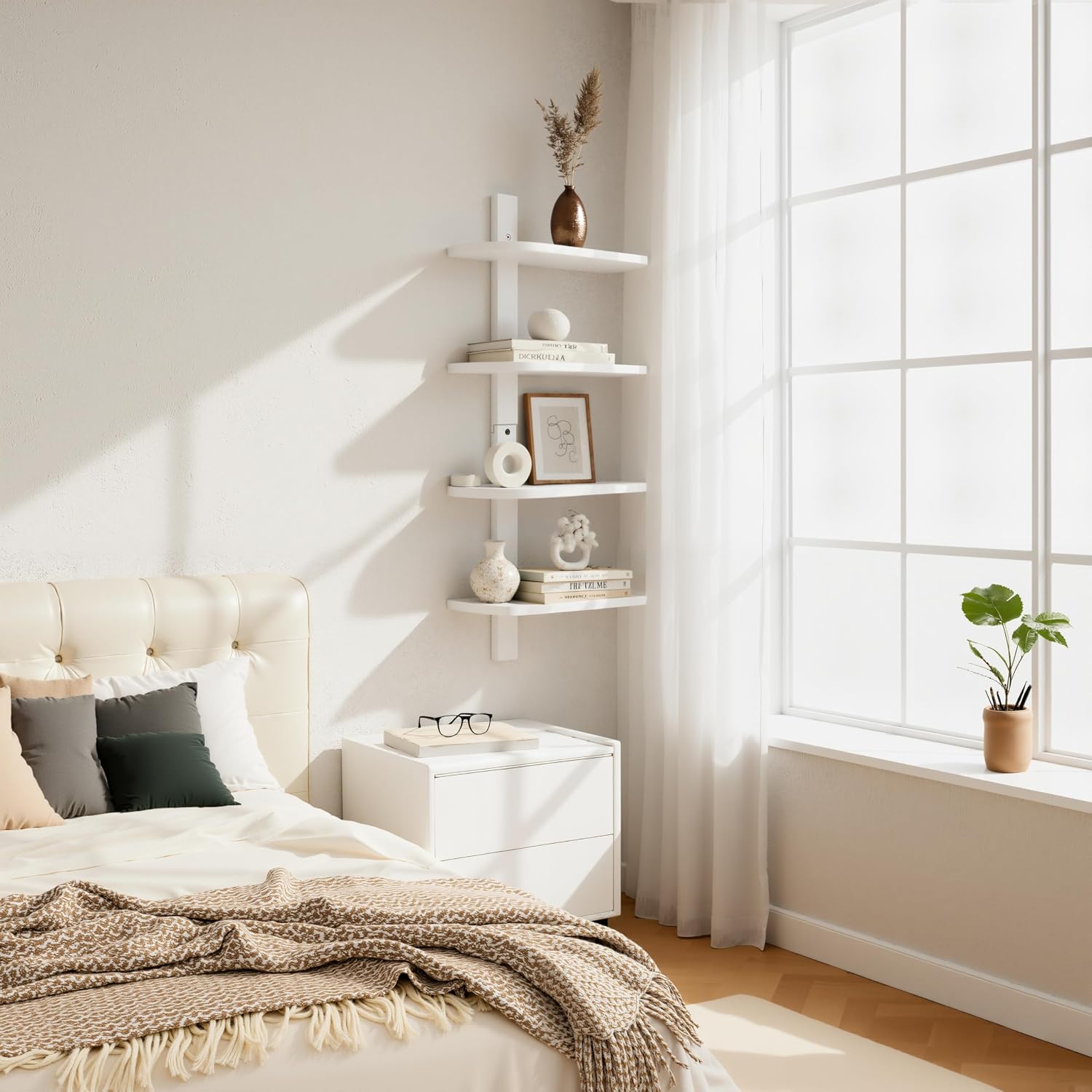Floating Shelves / White