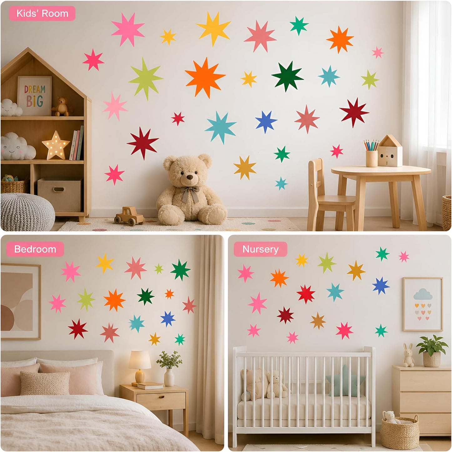 Wallpaper Effect / Removable Fabric Sticker