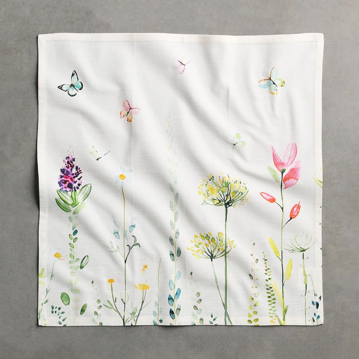 Maison d' Hermine Cloth Napkins Set of 4 Reusable 100% Cotton (20" x 20") | Everyday Square Napkins Cloth Washable