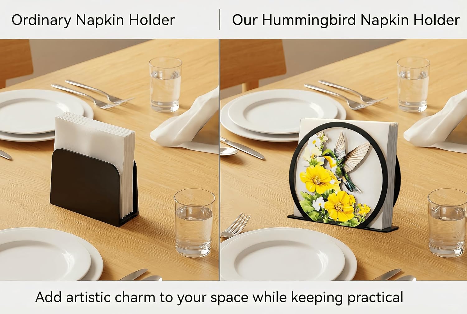 Metal Free-Standing Paper Napkin Holders