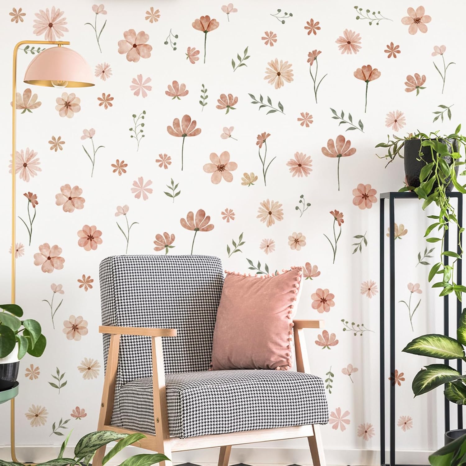 Boho Flower Wall Decals / Daisy