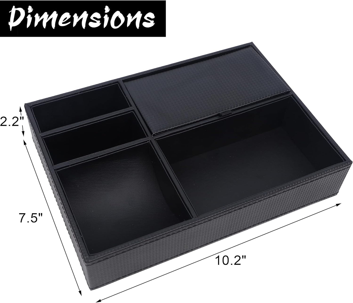 Men's Valet Tray / Black