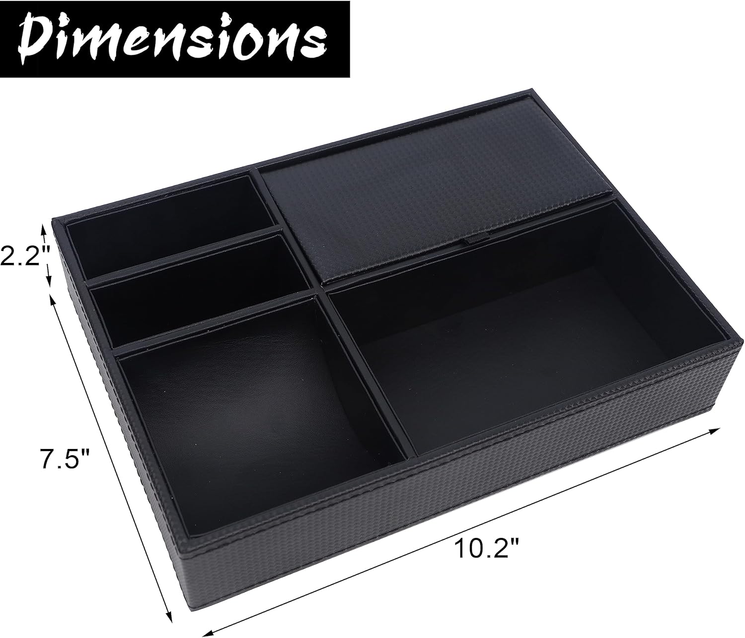 Men's Valet Tray / Black