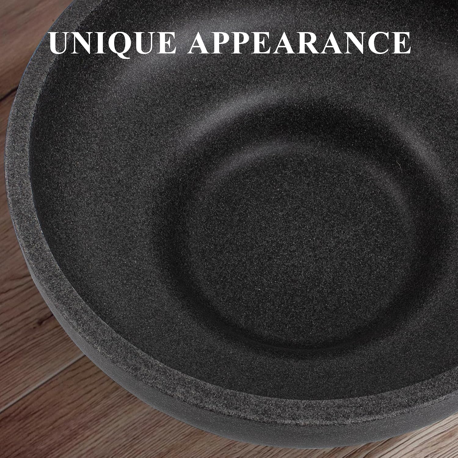 Modern Handicraft Bowls / Stone Black