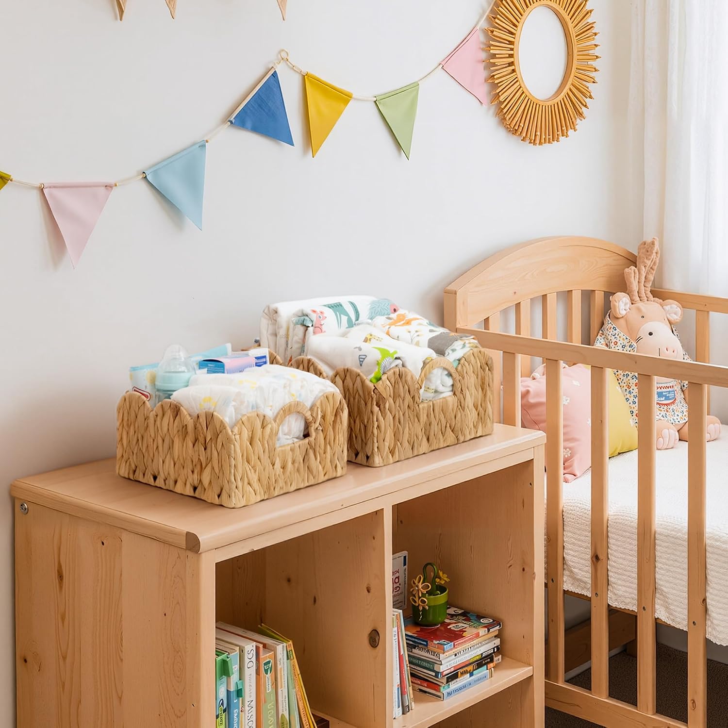 Wicker Storage Basket / Natural