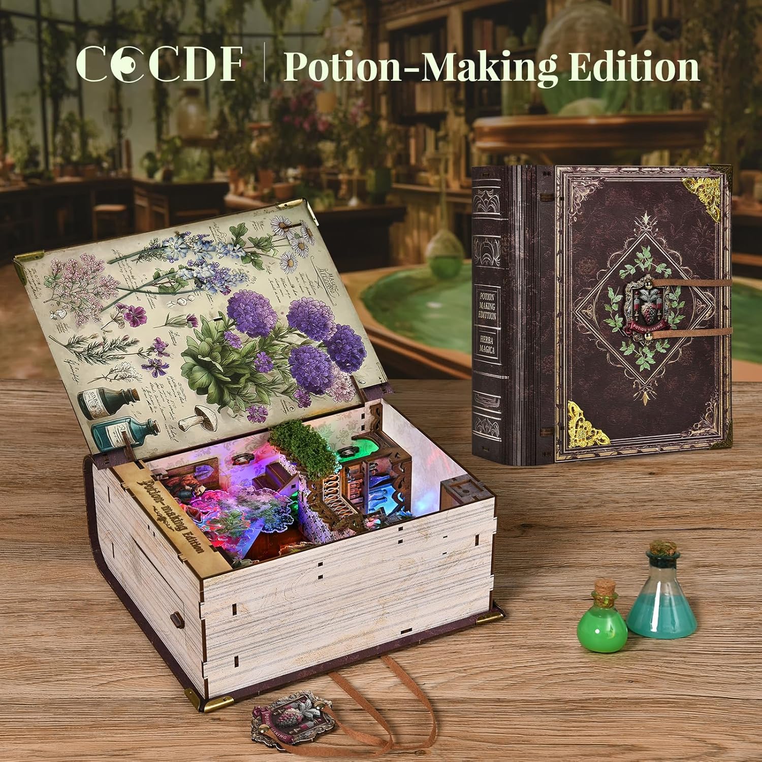Book Nook Kit / Potion-making Edition