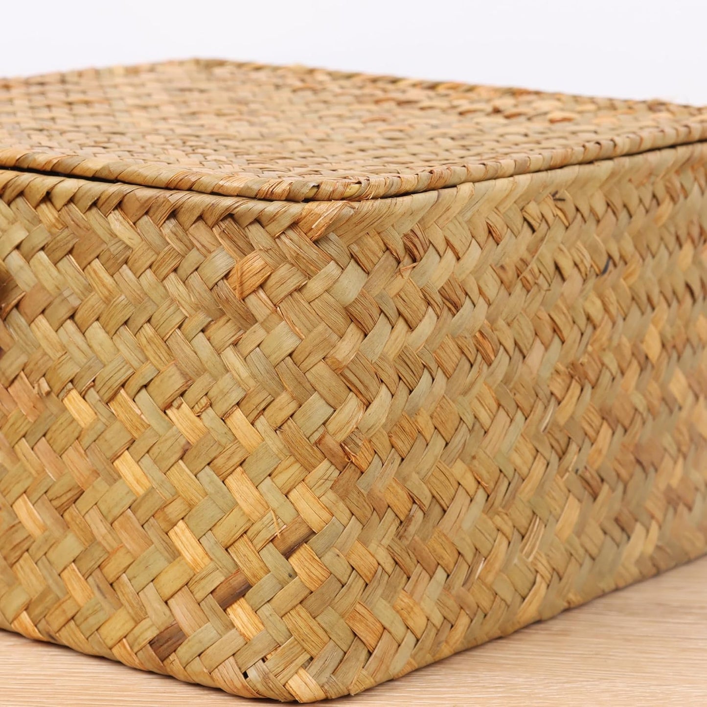 Wicker Shelf Baskets / Small / Natural