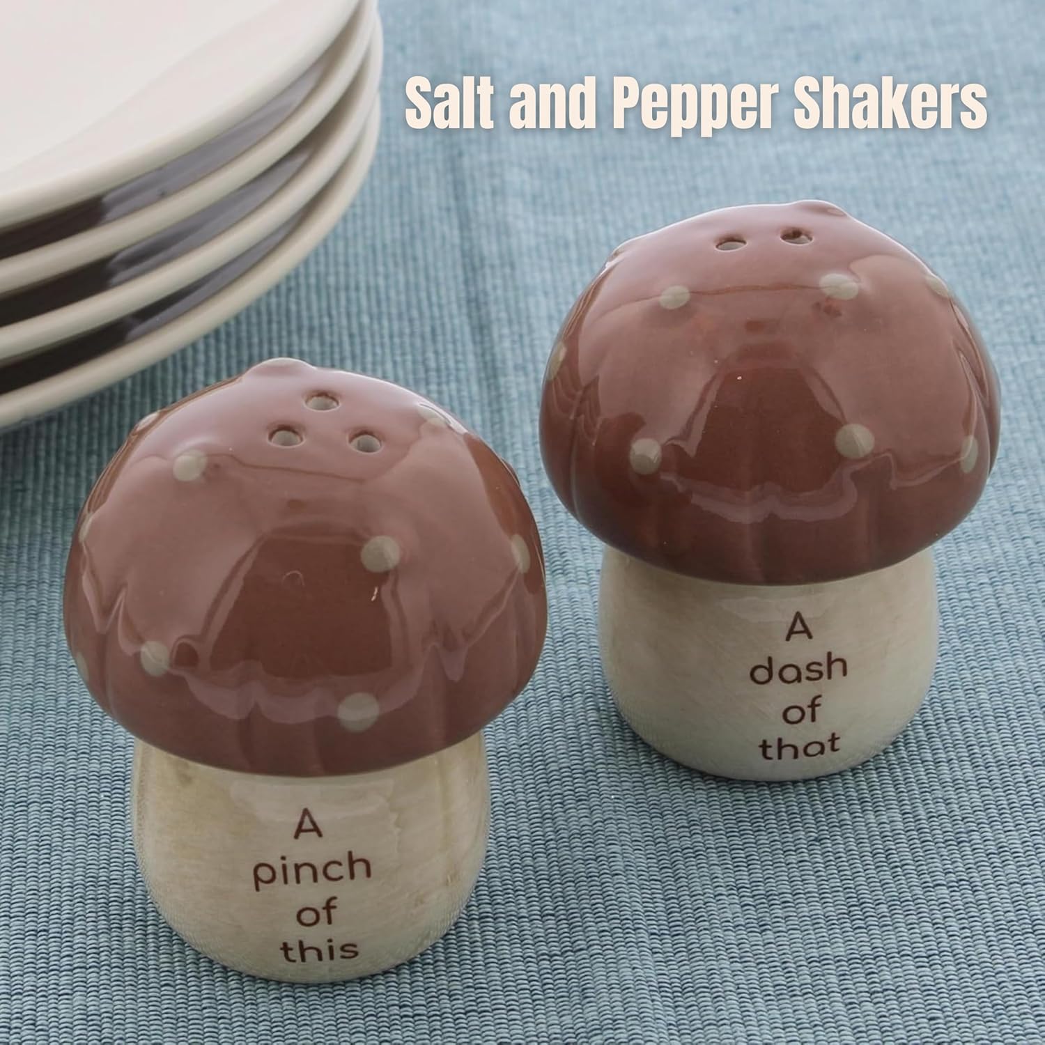 Vintage Mushroom Kitchen Shakers