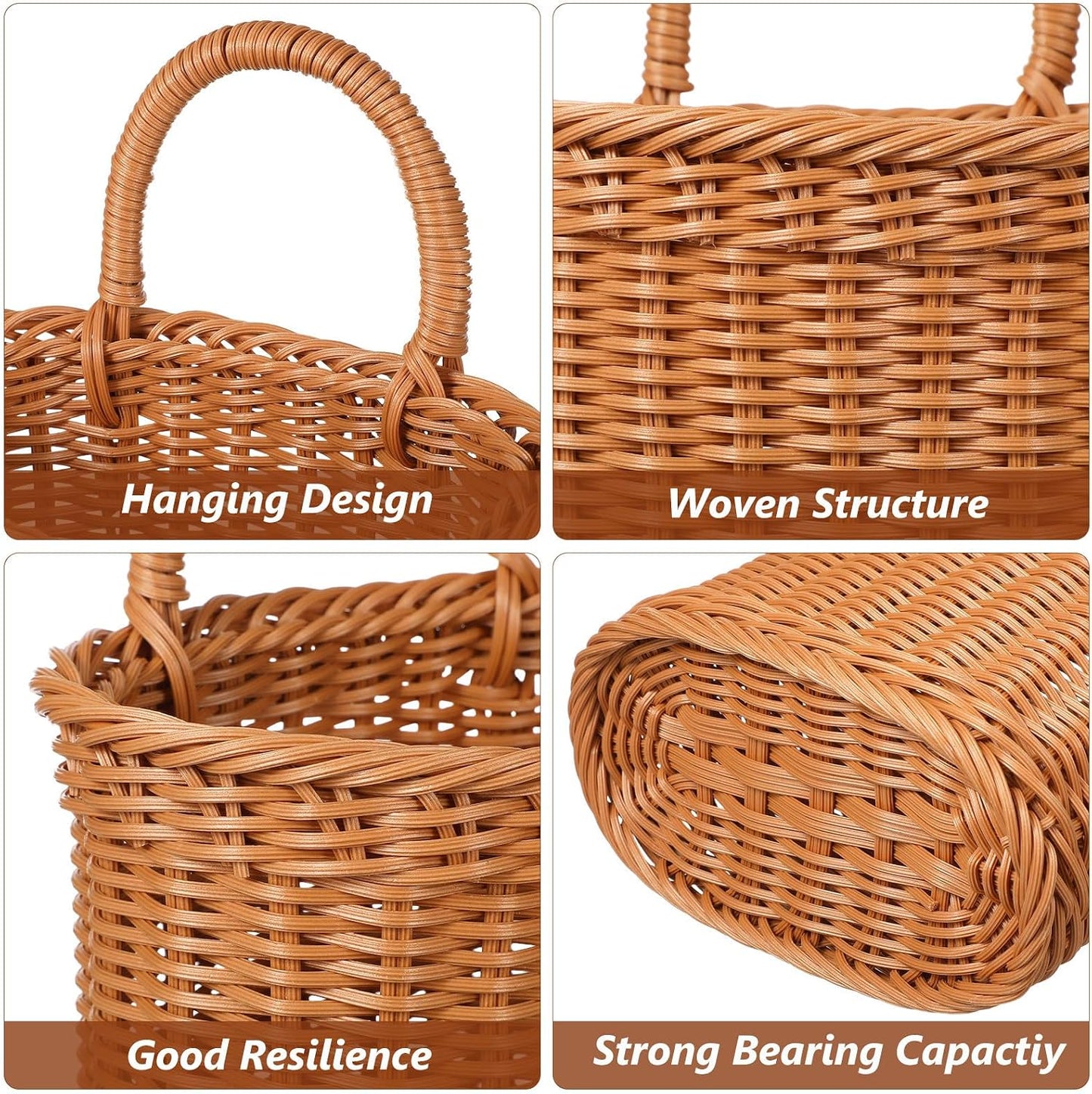 Woven Wall Hanging Basket
