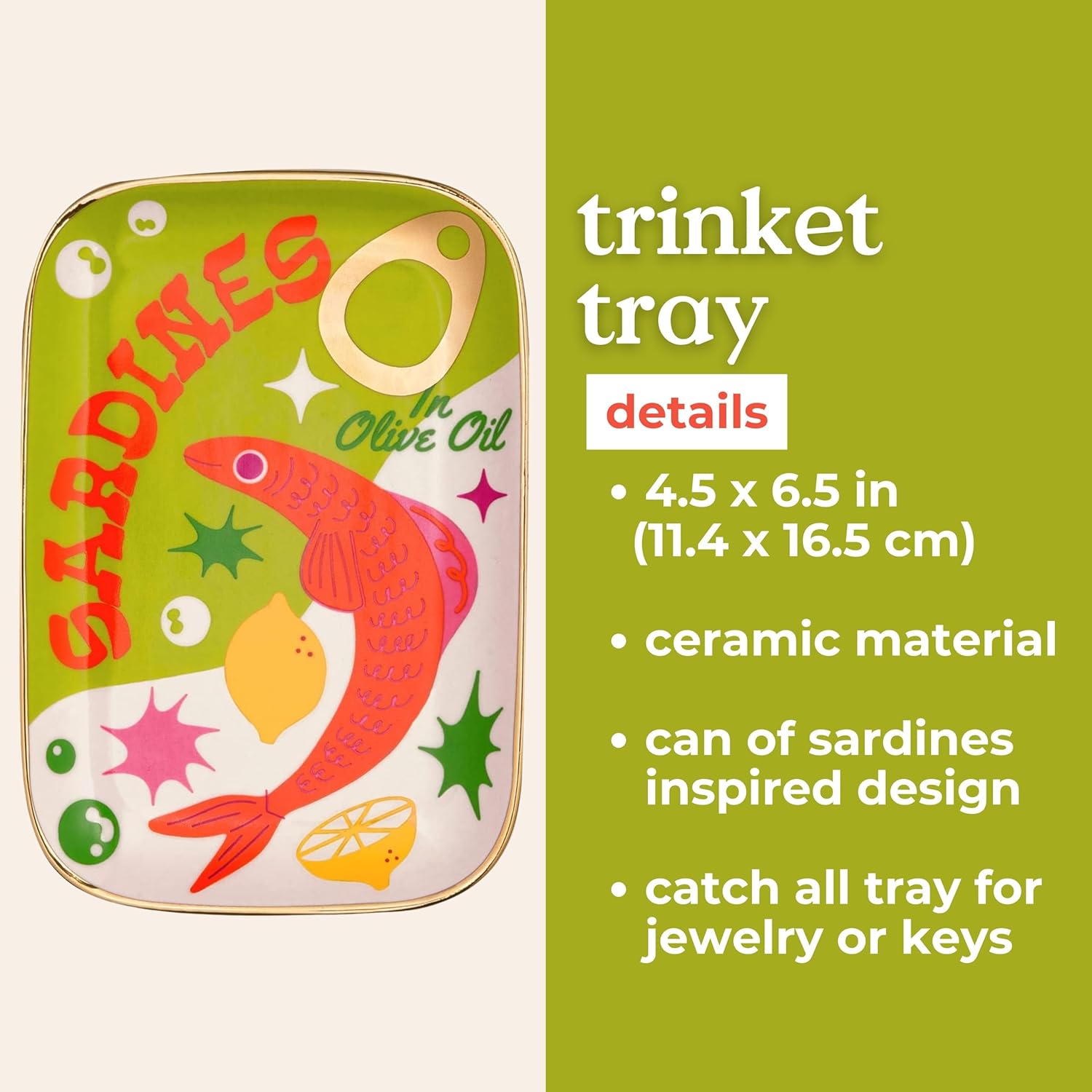 Catchall Tray / Novelty Trinket Tray