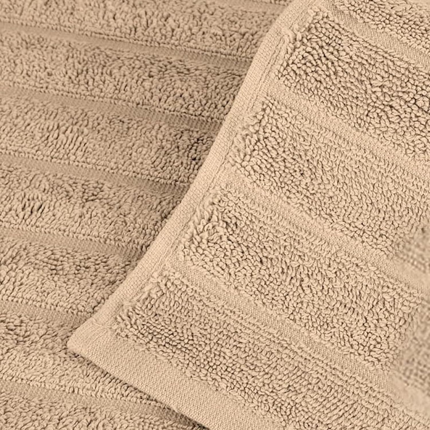 CTT Luxury 6 Piece Towel Set, 100% Turkish Cotton, Quick Drying, Highly Absorbent & Comfy, Includes 2 Bath Towels, 2