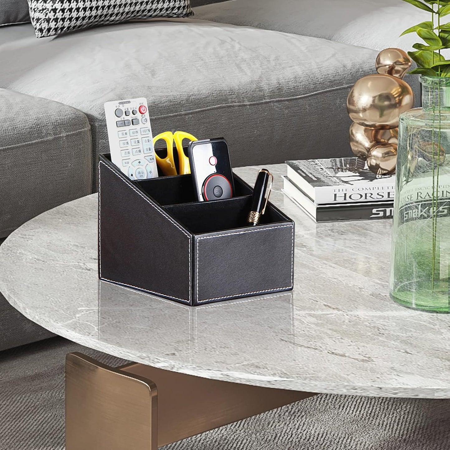 TV Remote Control Holder / Black / Set of 2