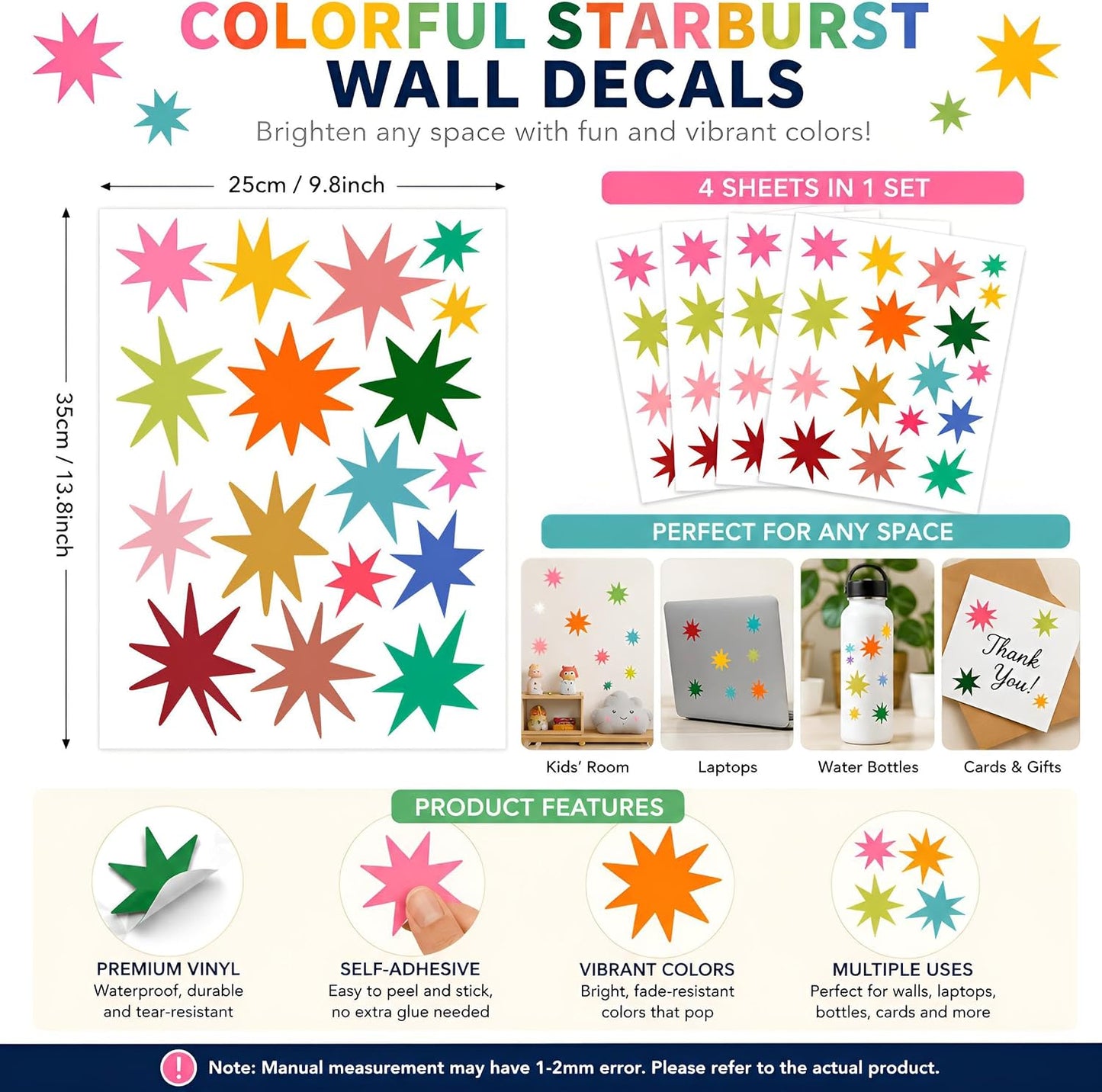 Wallpaper Effect / Removable Fabric Sticker