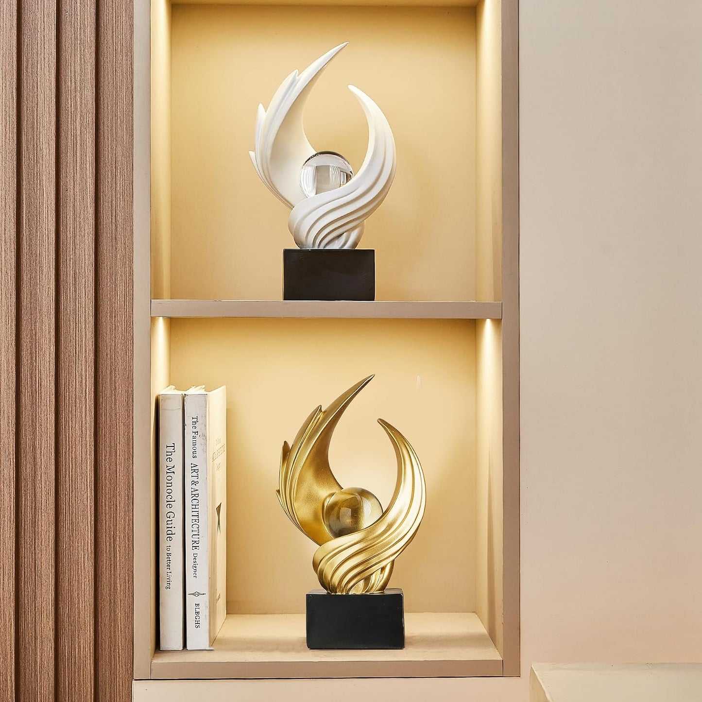 Resin Decorative Statue / Gold