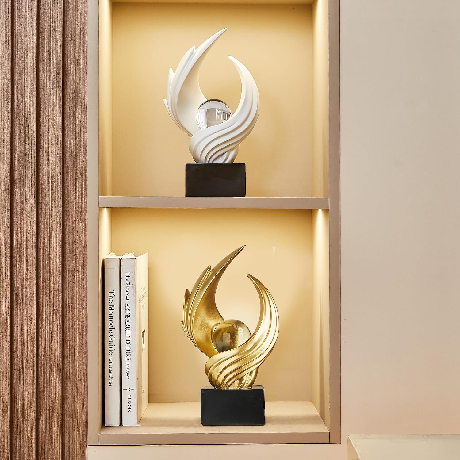 Resin Decorative Statue / Gold