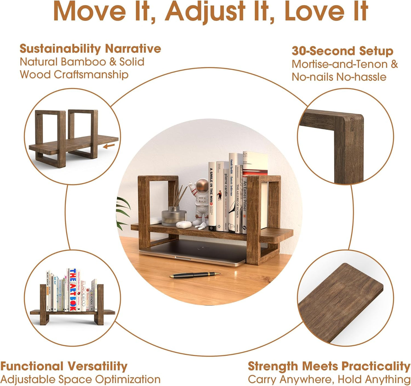 Loose-Fit Reversible Organizer / Carbonized