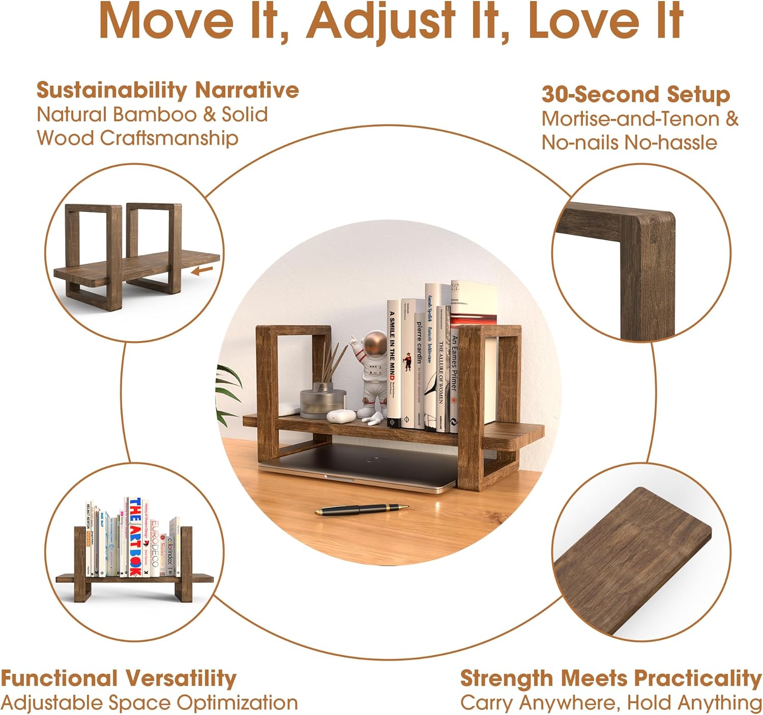 Loose-Fit Reversible Organizer / Carbonized