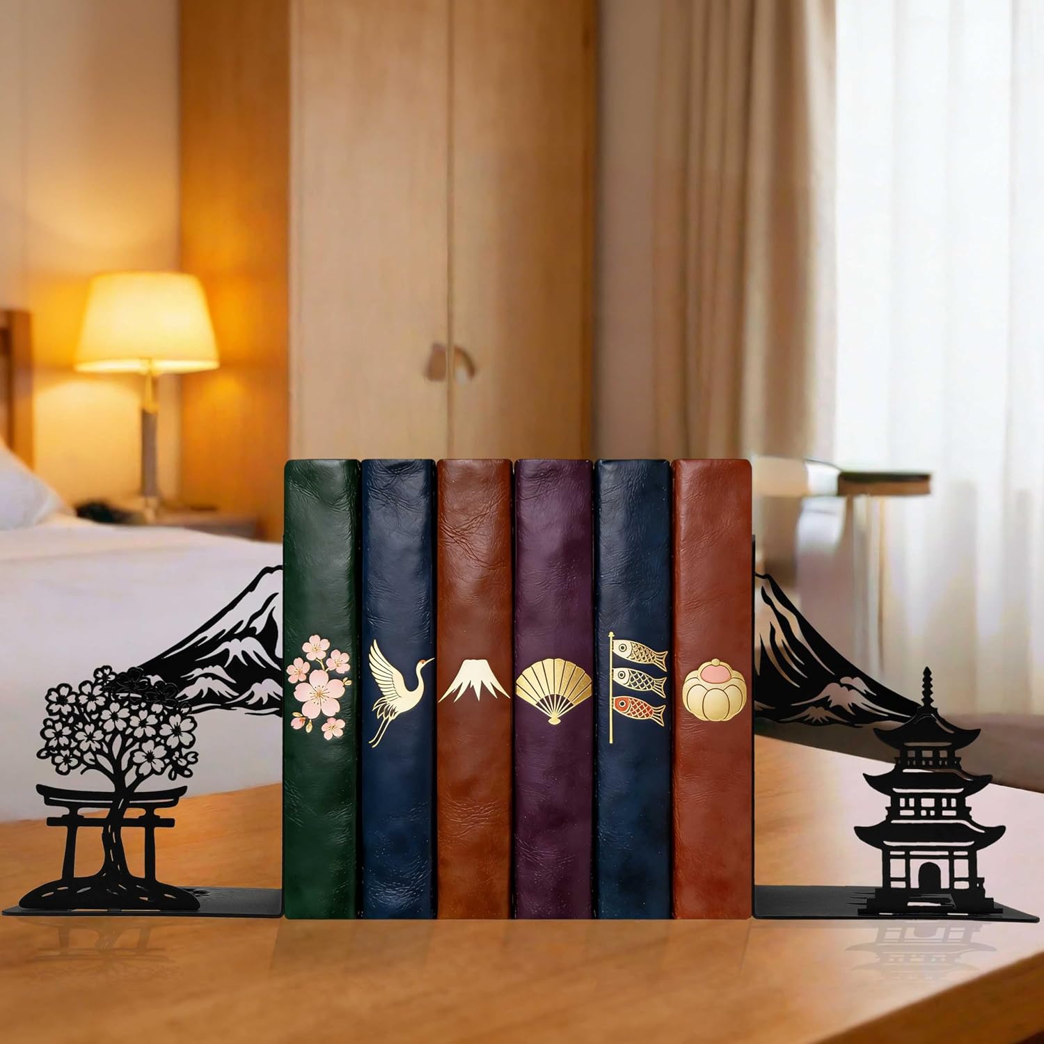 Book Ends for Heavy / Fuji Bookends / Matte Black