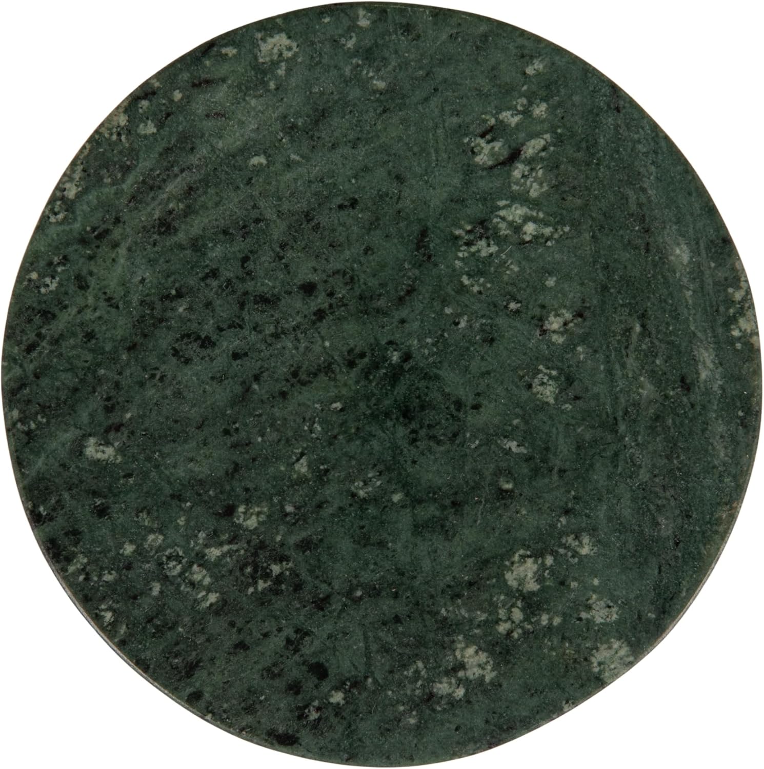 Marble Round Soapdish / Green