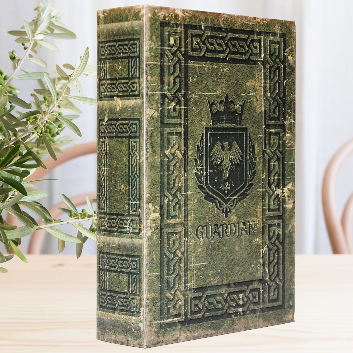 Vintage Guardian Book Safe / Green