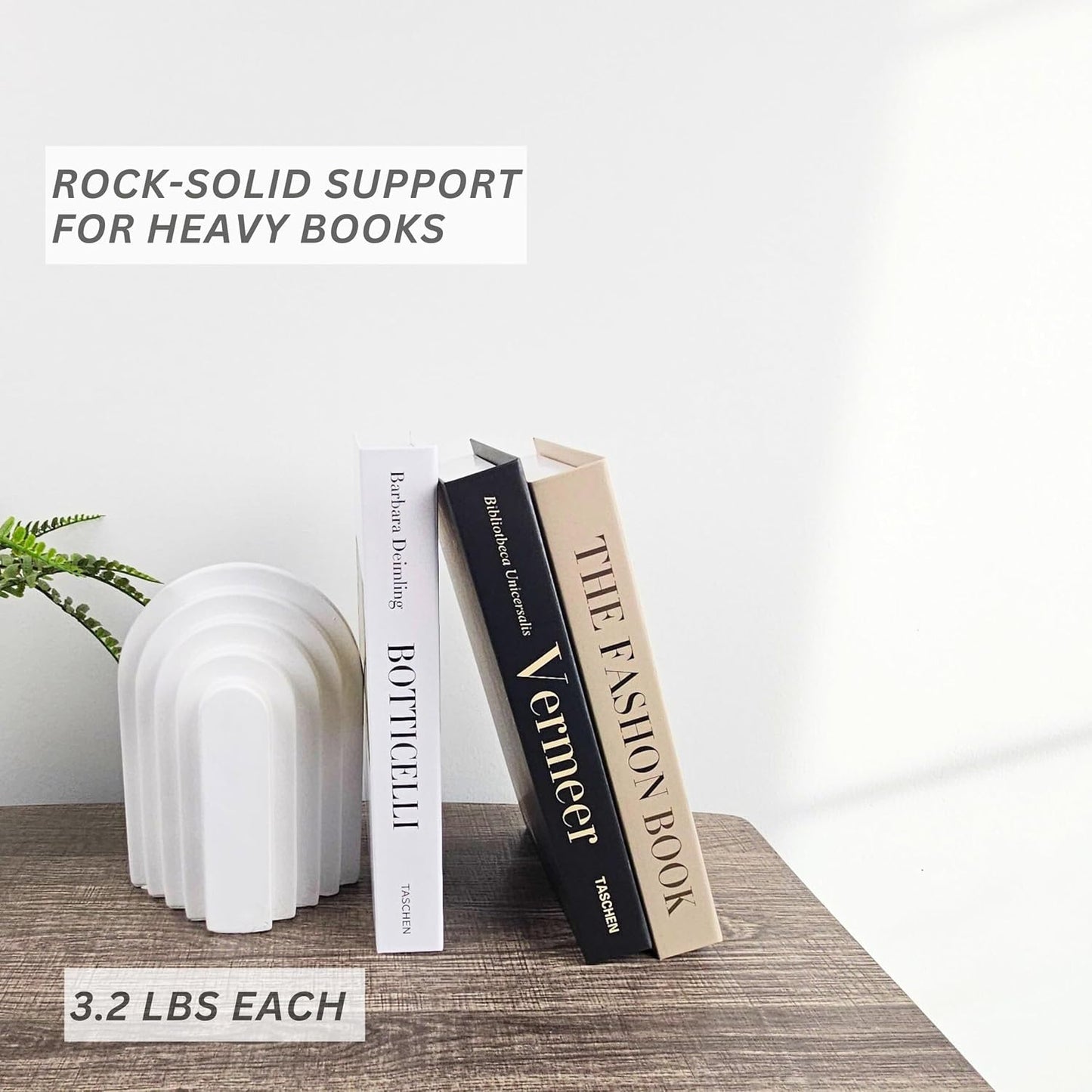 Heavy Book Ends / Arch 3 / Set of 2