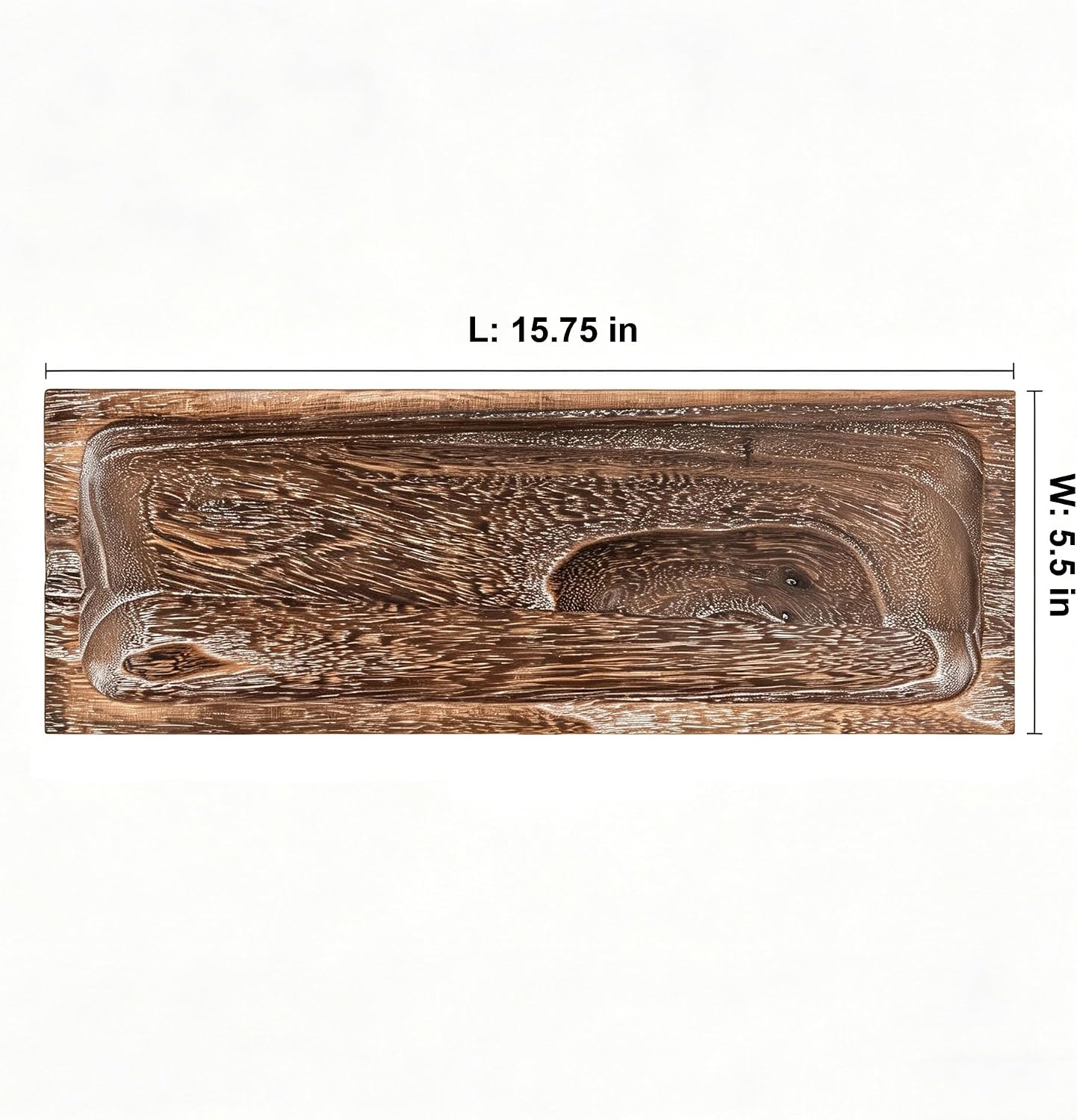 Wooden Tray for Candle Decorative