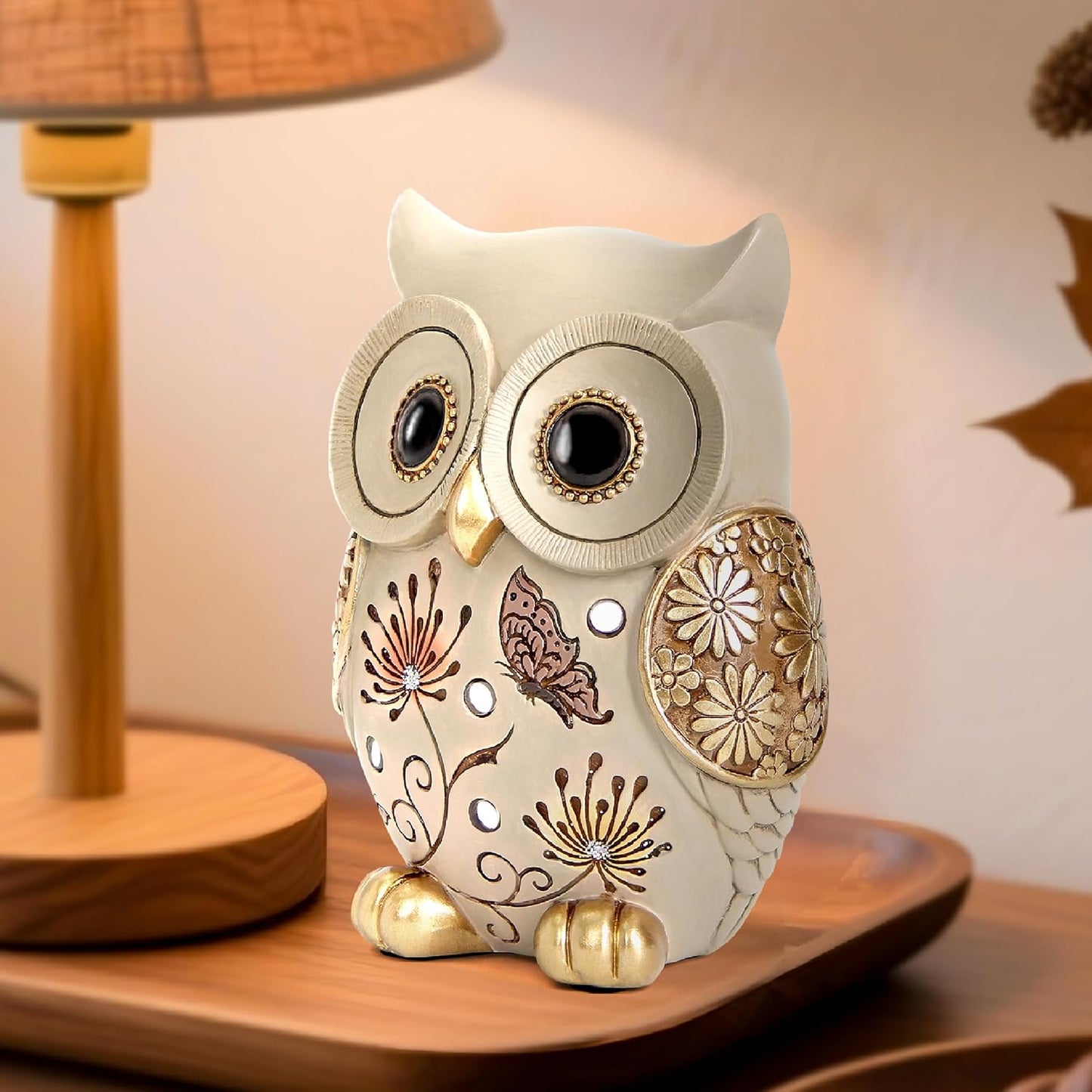 Owl Statue / Office Table and Living Rooms / Colorful