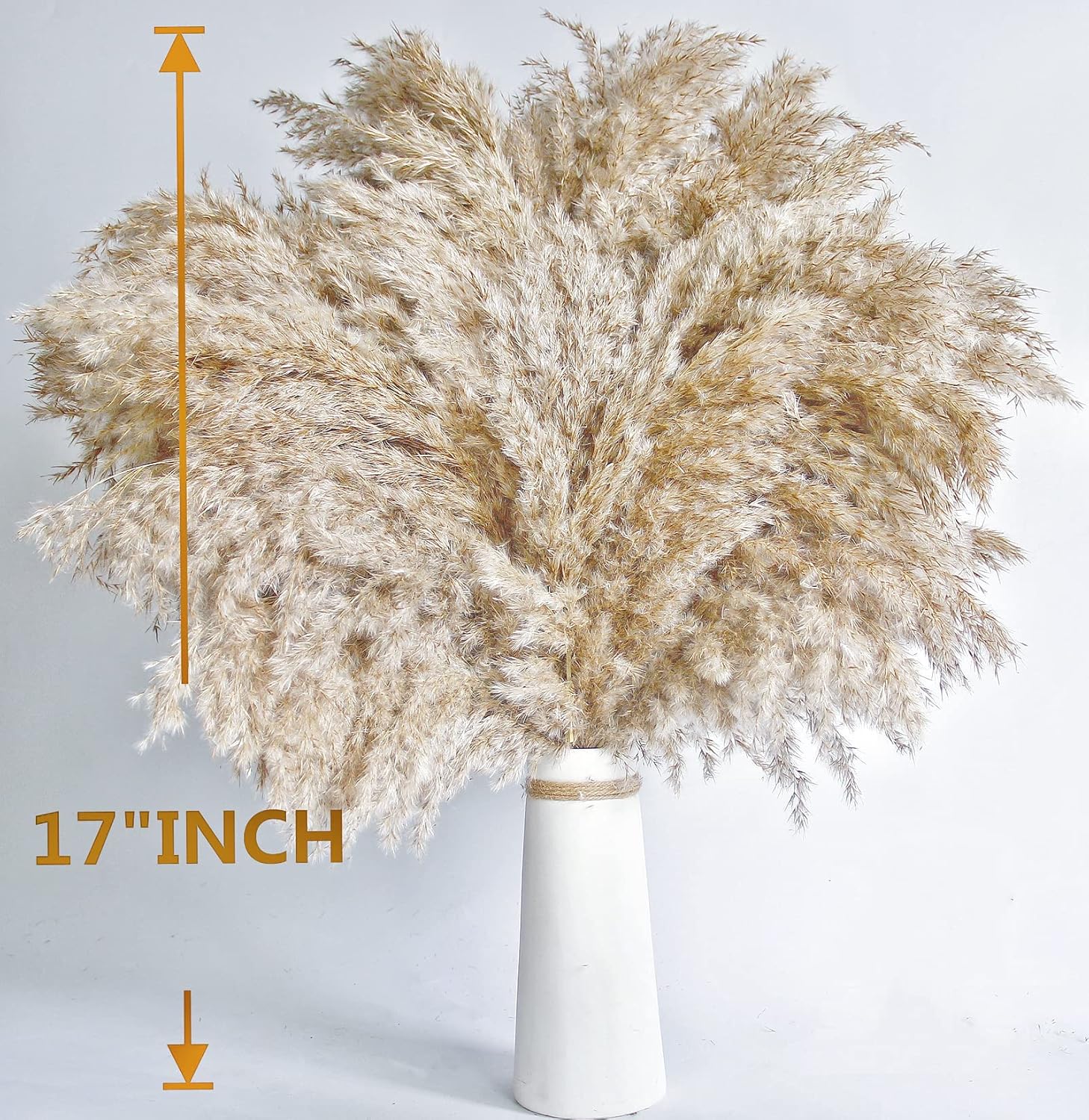 Boho Flowers and Feathers for Centerpieces / 40-nature / Set of 40