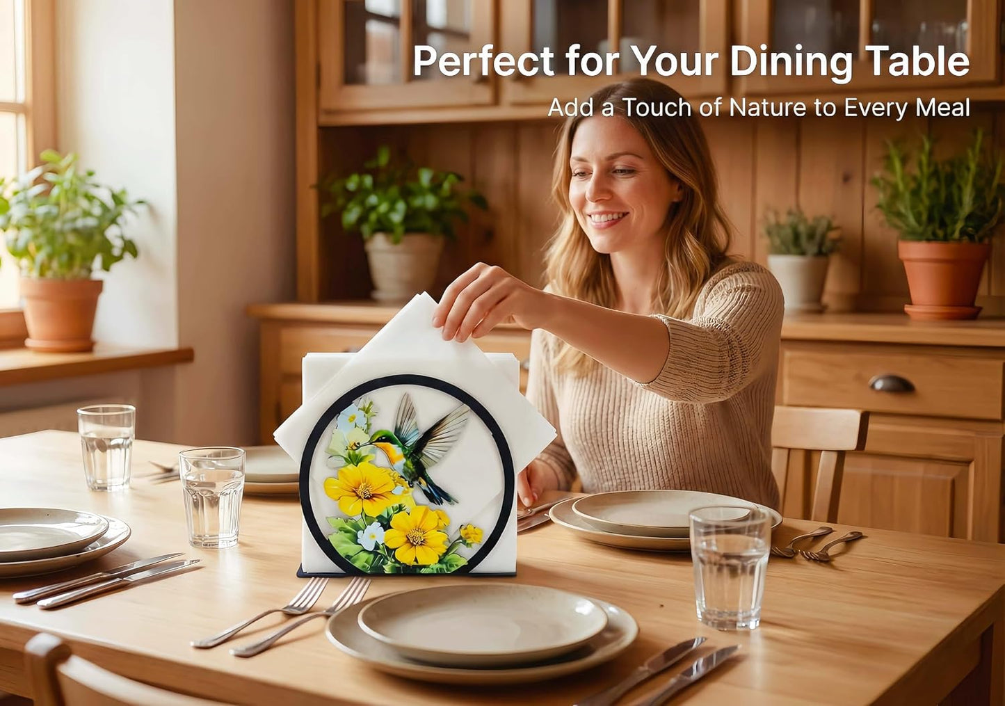 Metal Free-Standing Paper Napkin Holders