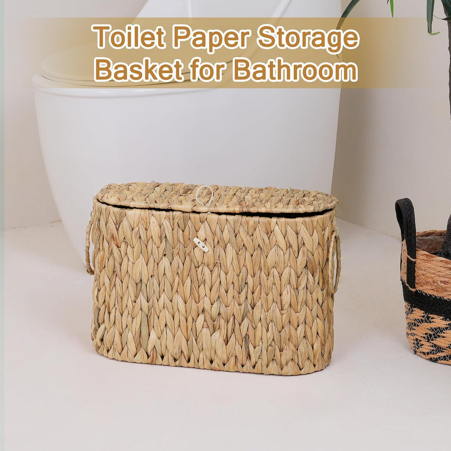 Toilet Paper Storage Basket / Natural