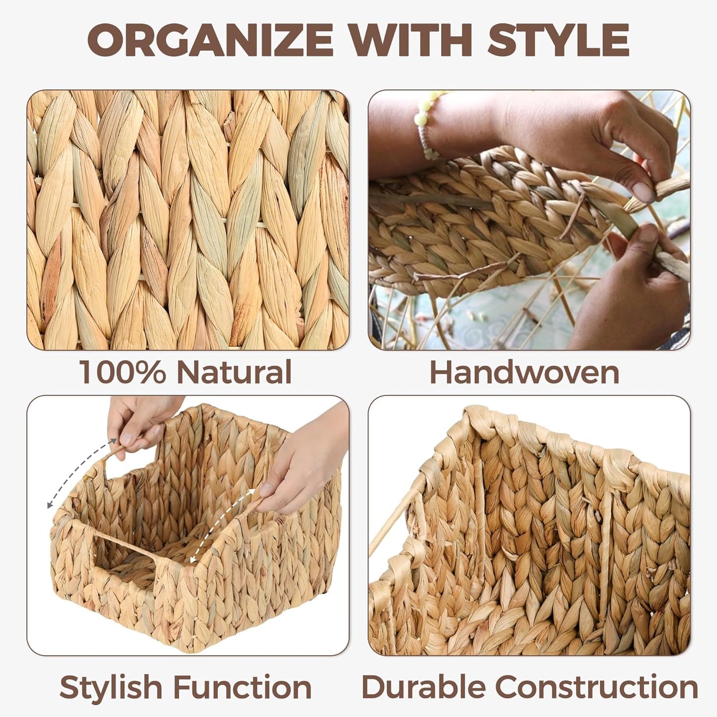 Wicker Basket Set / Set of 2