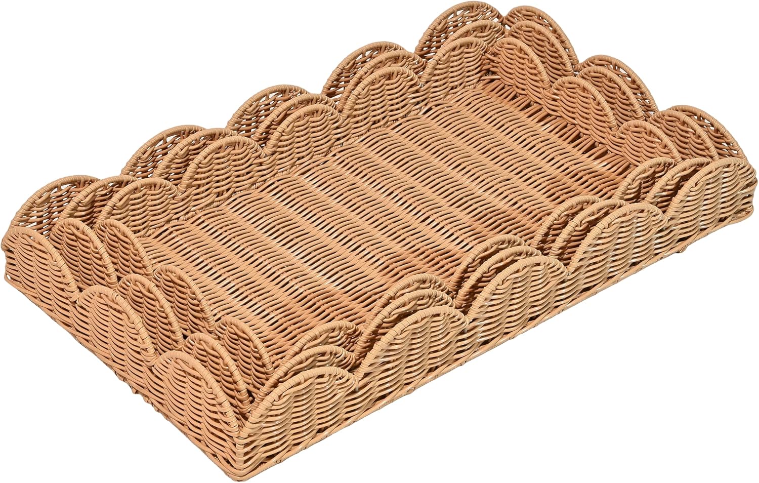 TRY2001A- Parker Southwestern Cottage / 23.62 In. W x 13.78 In. D x 3.15 In. H / Brown / Set of 3