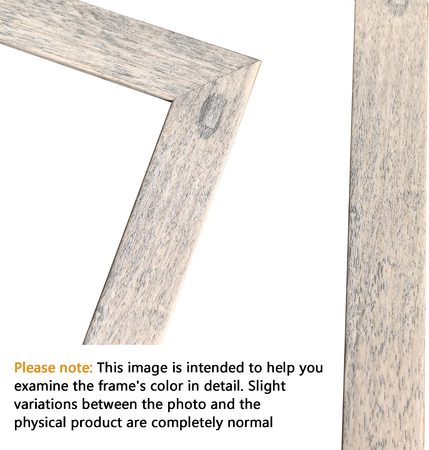 SESEAT 8x10 Picture Frame Light Grey Set of 6, Display Pictures 5x7 With mat or 8x10 Without Mat