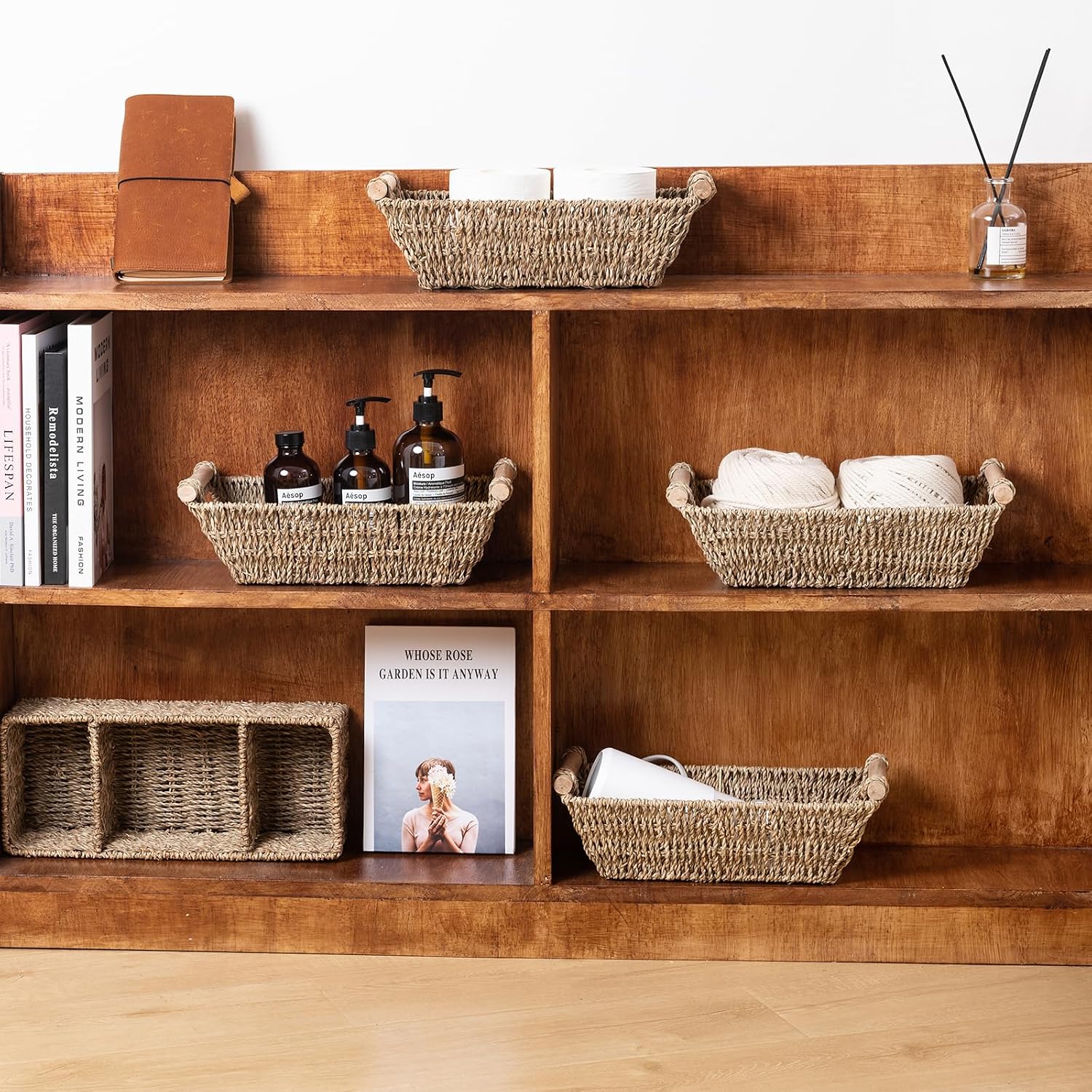 Small Wicker Baskets / Natural / Set of 4