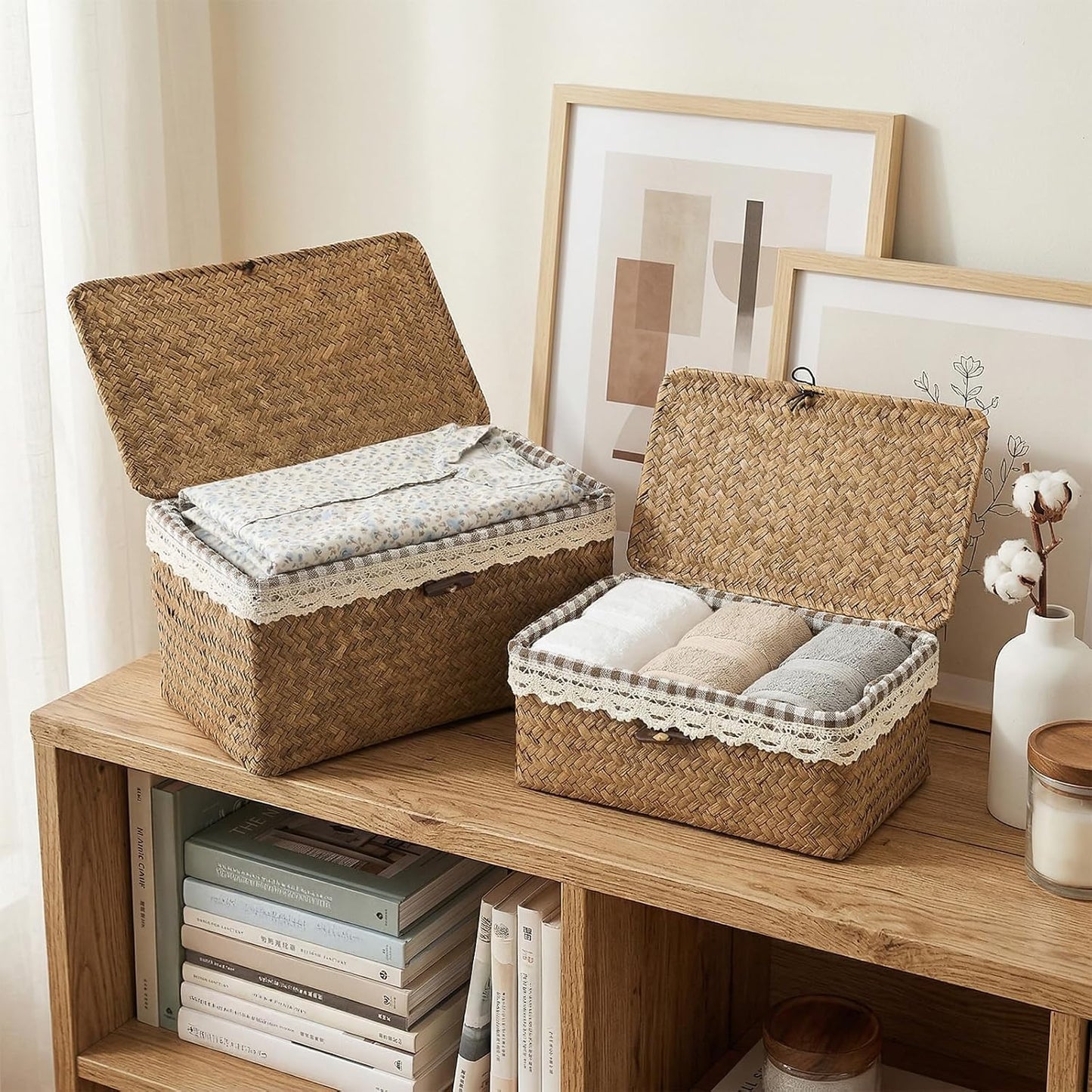 Seagrass Storage Baskets / Set of 2