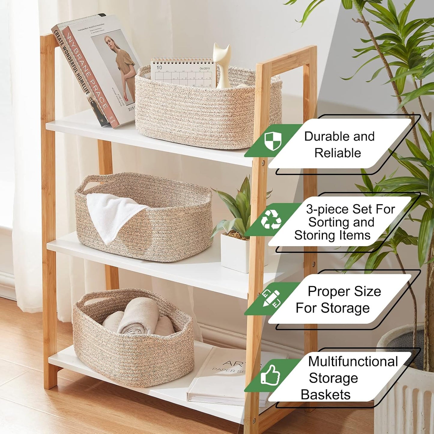Woven Baskets for Storage