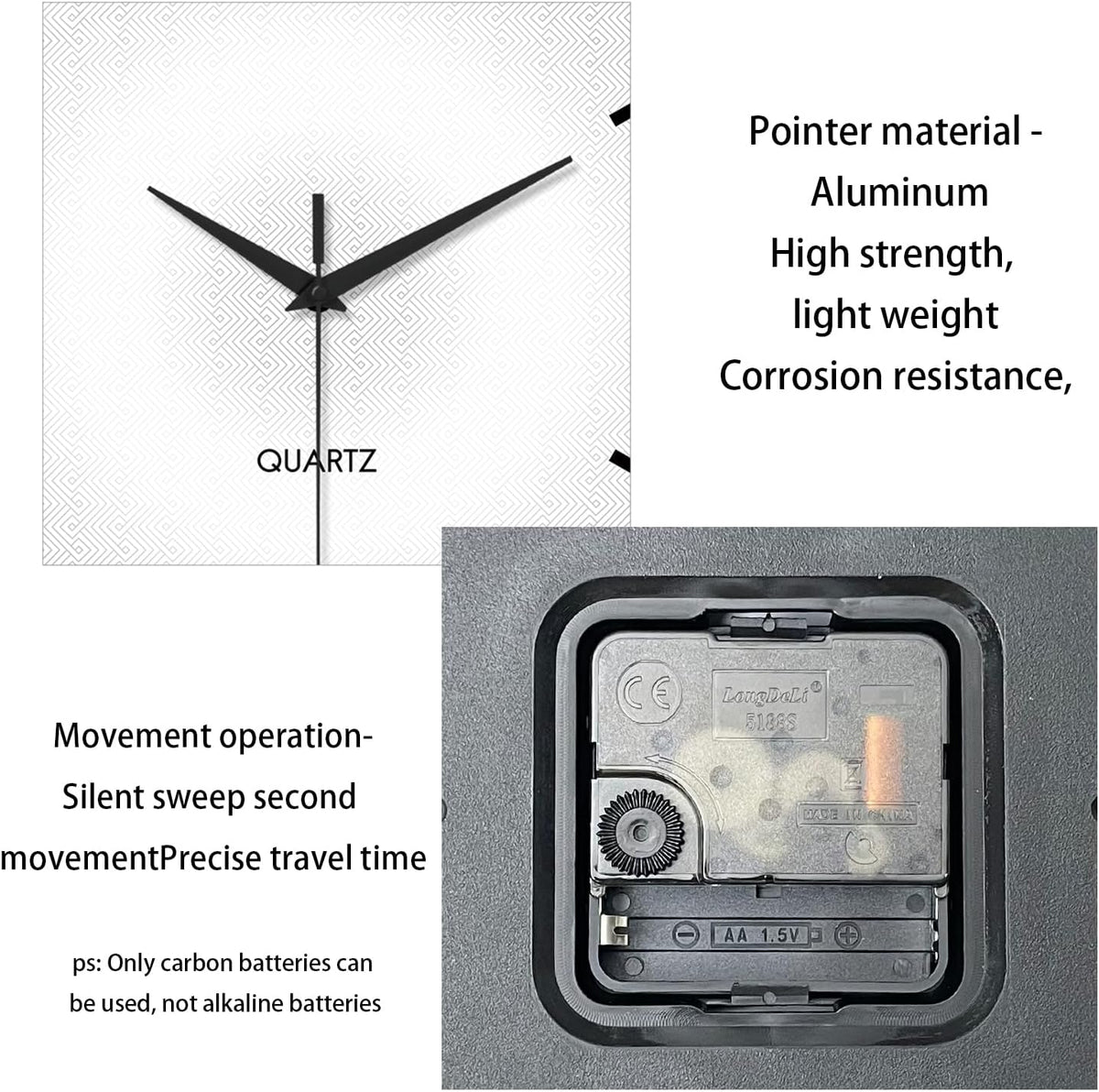XFM Modern Simple Glass Wall Clock 20 Inch Large White | Silent Non-Ticking Modern Glass Simple Decorative for Living