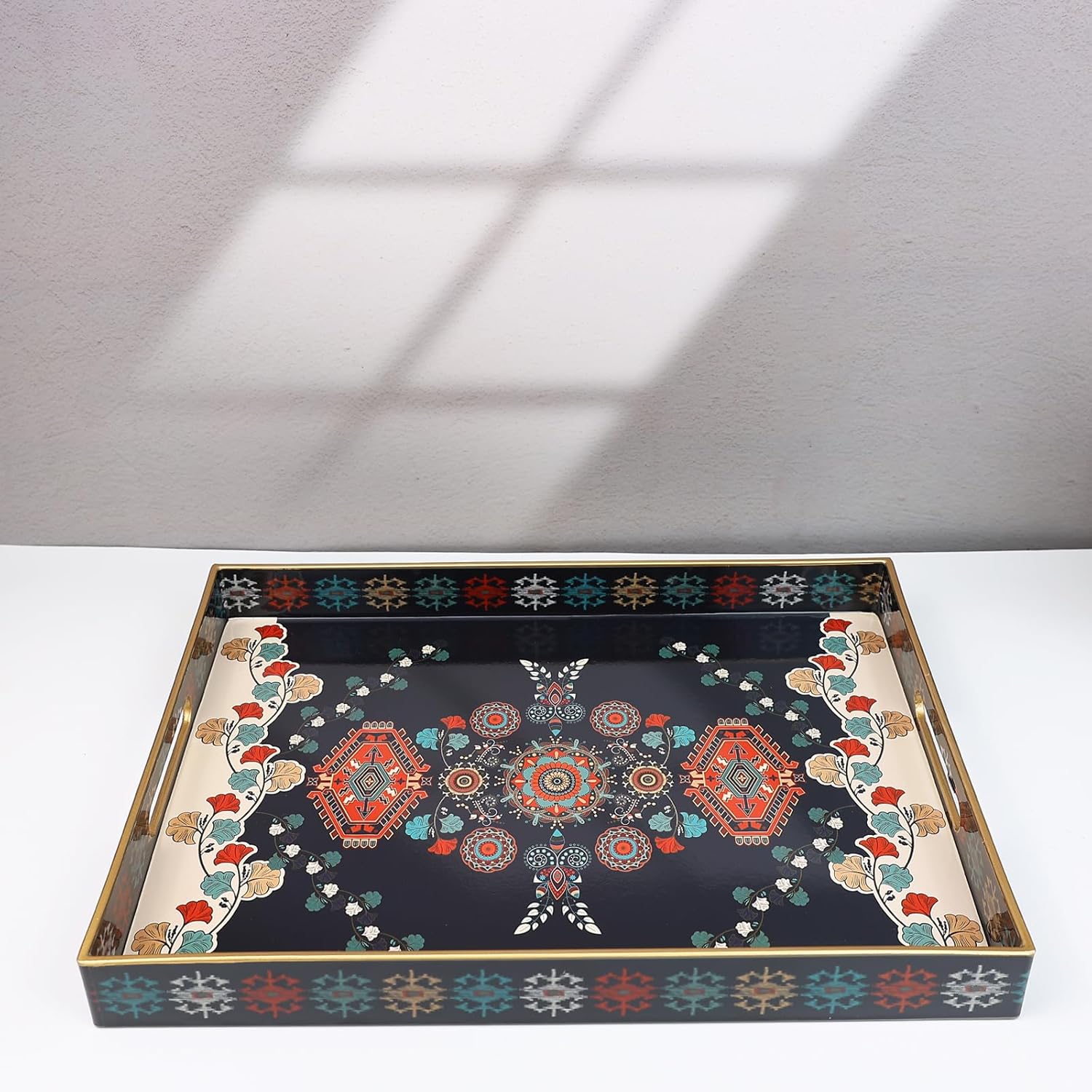 Serving Tray / Plastic Decorative Tray / Multi M