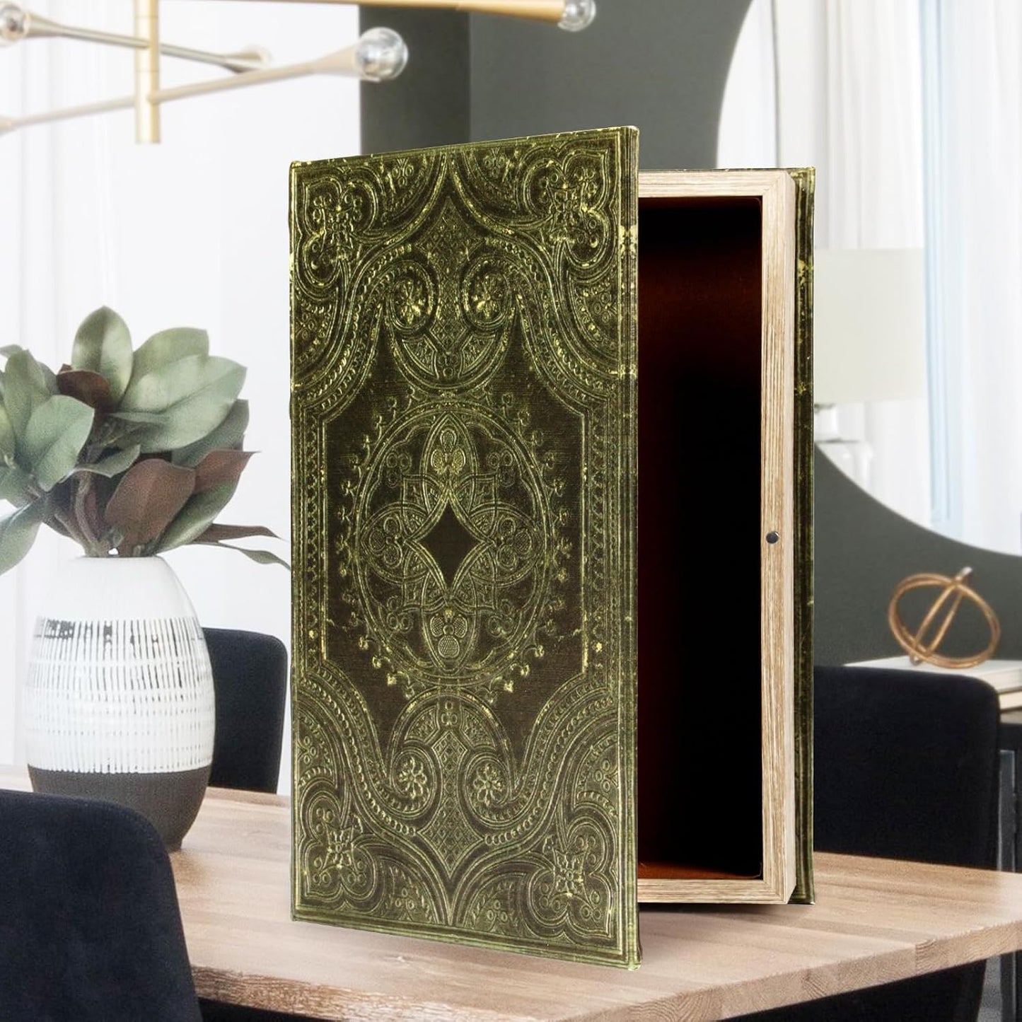 Decorative Book Box / Green