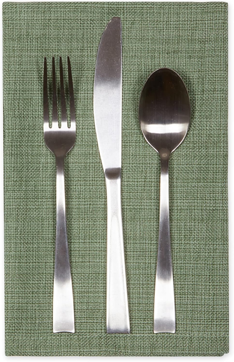 DII Variegated Tabletop Collection, Napkin Set, 20x20, Artichoke Green, 6 Piece