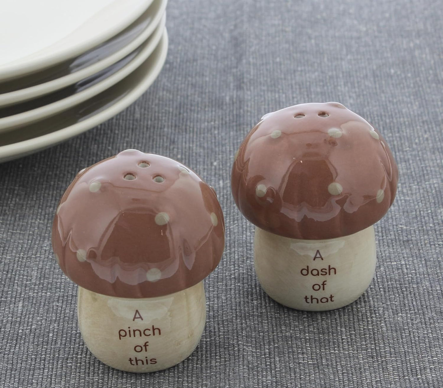 Vintage Mushroom Kitchen Shakers