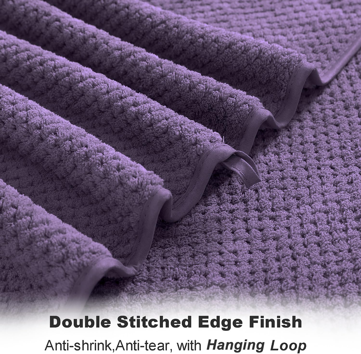 Smuge Extra Large Bath Towel Sheet Set 35x70 Inches - Oversized Bath Towels Set,Large Microfiber - Quick