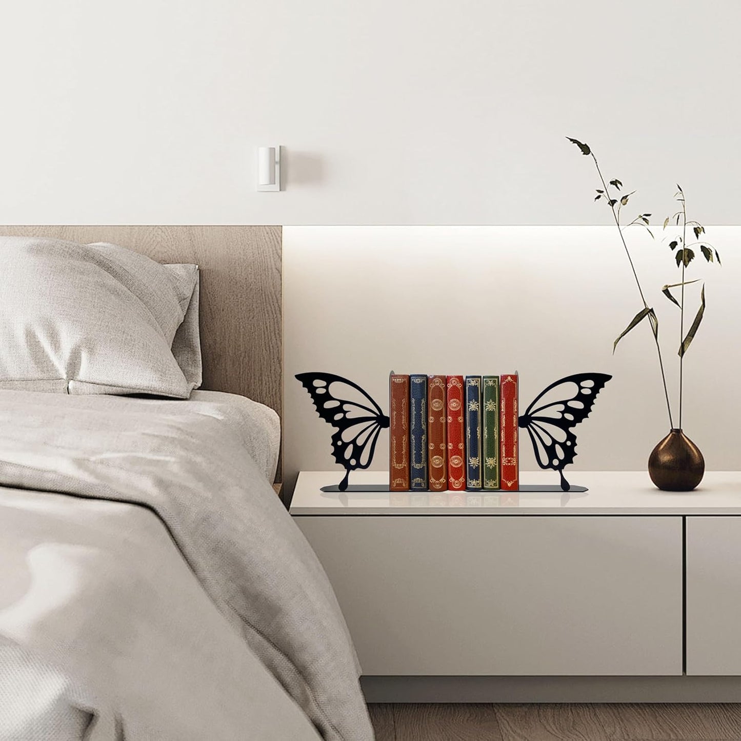 Butterfly Metal Bookends Butterfly Book Ends