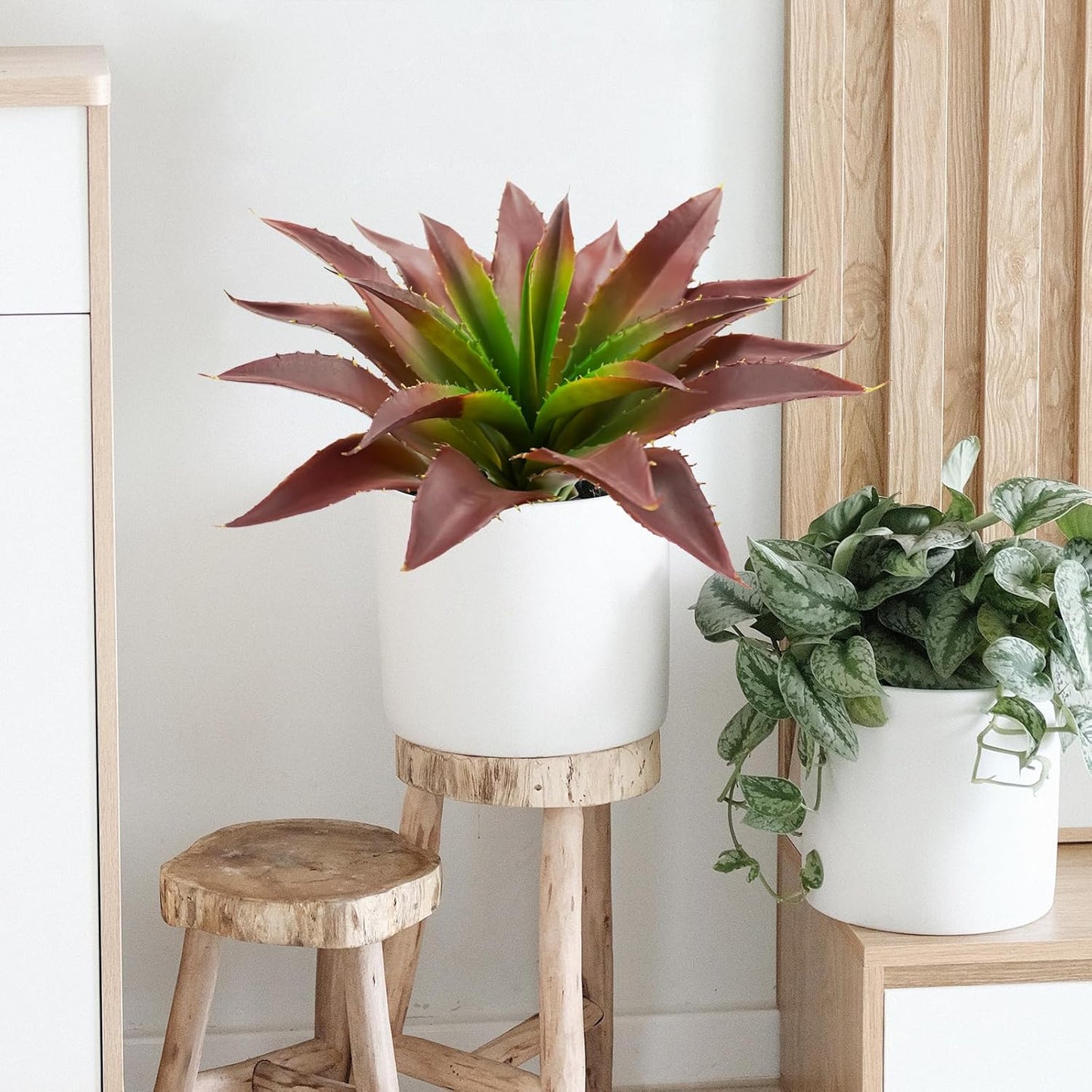 Succulents Plants Artificial / Red&green