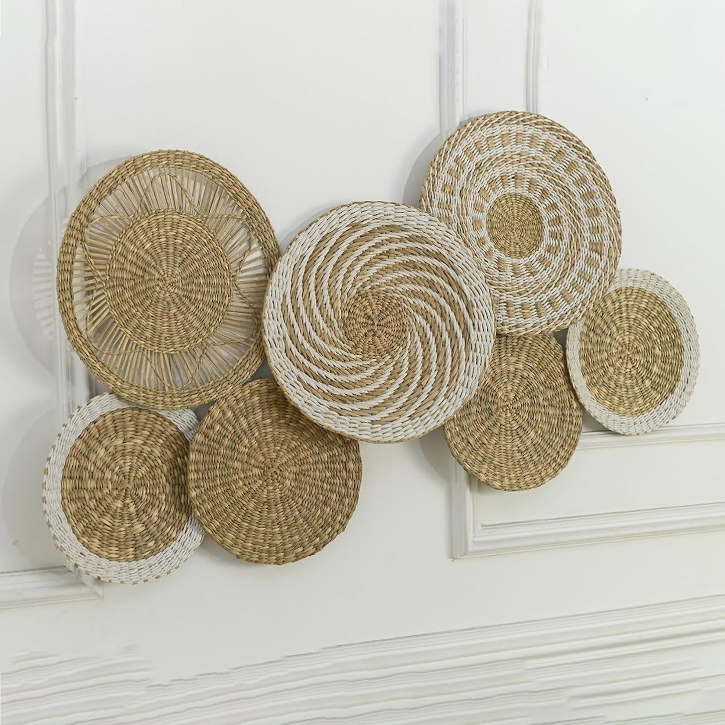 Boho Basket Wall Art / Medium / Natural
